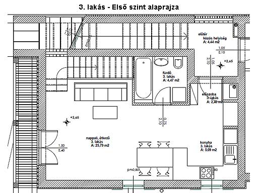 Szentendre - Eladott/Kiadott - T�rsash�zi lak�s
