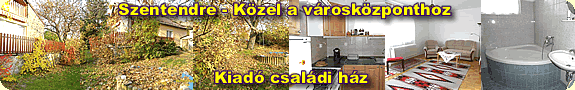 Szentendre, Szentendre - Kiad� csal�di h�z